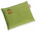 Ohrievací vankúš PRÁNA s kôstkami čerešne (30x25cm, zelený) - BAZAR#306