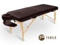 Skladací masážny stôl Fabulo GURU Set (192*76 cm | 16,8 kg | čokoládová) - BAZAR#453